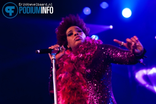 Macy Gray op Macy Gray - 21/12 - Melkweg foto