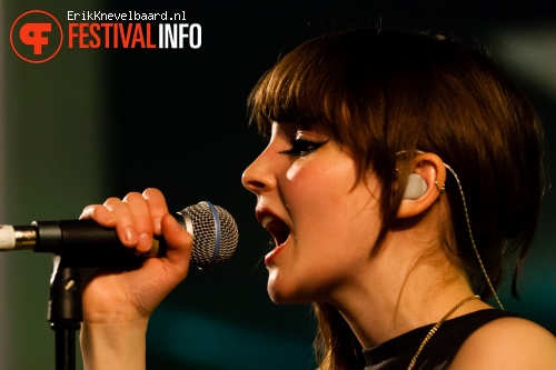 Chvrches op Eurosonic Noorderslag 2013 foto