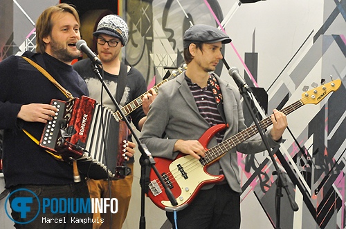 Quintet Lazarus Revival op Lancering BLAAHDERDt - 13/1 - Kinki Kappers Utrecht foto