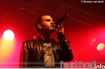 Audio Bullys op The City is Ours 2006 foto