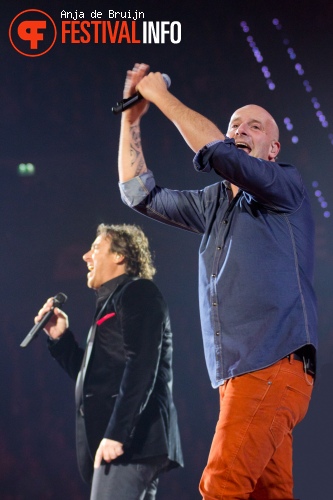 Bløf op De Vrienden van Amstel Live 2013 foto