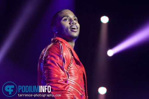 Trey Songz op Trey Songz - 24/1 - HMH foto