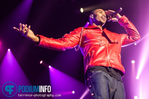 Trey Songz op Trey Songz - 24/1 - HMH foto