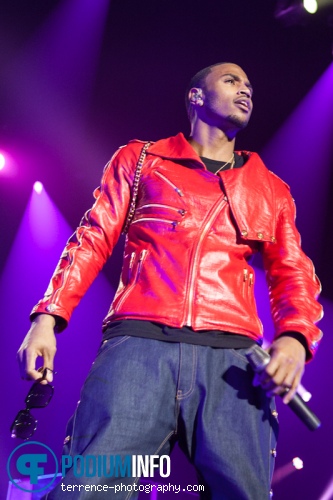 Trey Songz op Trey Songz - 24/1 - HMH foto