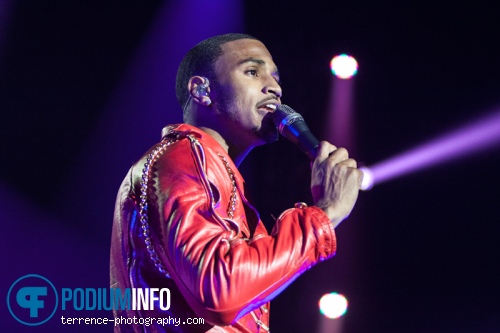 Trey Songz op Trey Songz - 24/1 - HMH foto