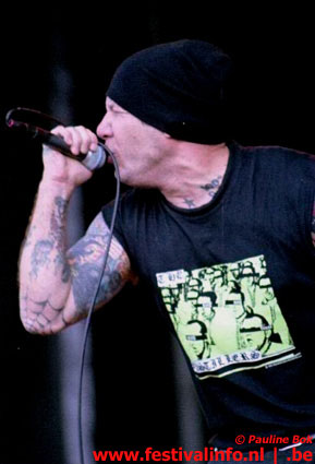 Agnostic Front op Wâldrock 2002 foto