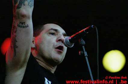 Agnostic Front op Wâldrock 2002 foto