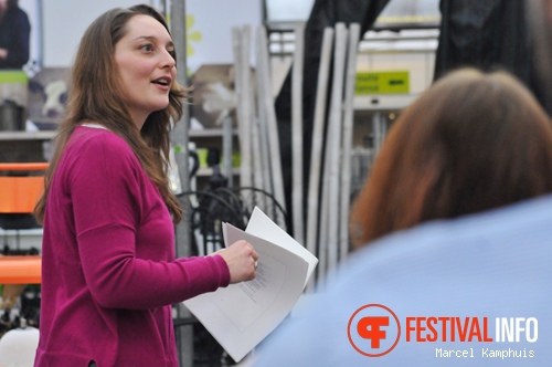 Hanneke van Eijken op Festival Mooie Woorden 2013 foto