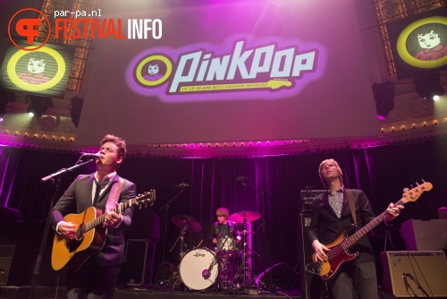 Douwe Bob op Pinkpop Perspresentatie - 20/2 - Paradiso foto