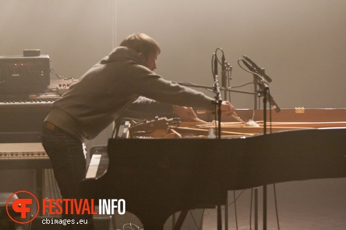 Nils Frahm op Cross-linx 2013 foto