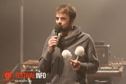 Nils Frahm op Cross-linx 2013 foto