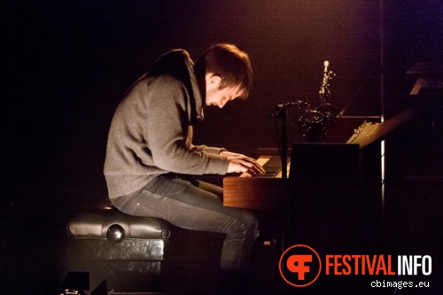 Nils Frahm op Cross-linx 2013 foto