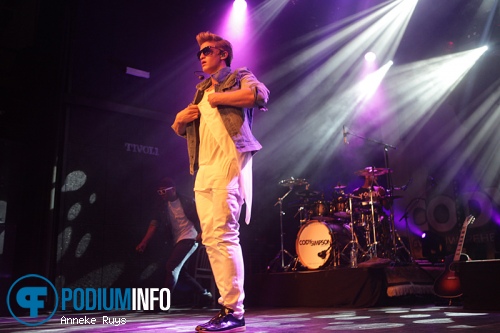 Cody Simpson op Cody Simpson - 14/3 - Tivoli foto