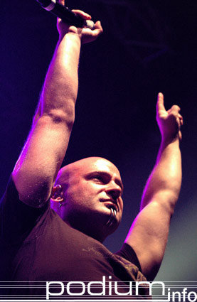 Disturbed op Disturbed/Nevermore - 23/9/06 - 013 foto