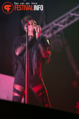 Skunk Anansie op Paaspop 2013 - dag 1 foto