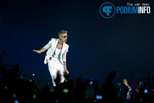 Justin Bieber op Justin Bieber - 13/04 - Gelredome foto