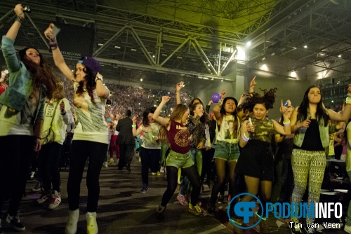 Justin Bieber op Justin Bieber - 13/04 - Gelredome foto