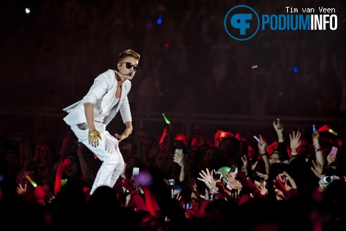 Justin Bieber op Justin Bieber - 13/04 - Gelredome foto