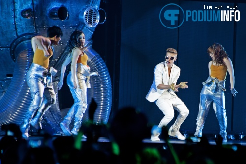 Justin Bieber op Justin Bieber - 13/04 - Gelredome foto