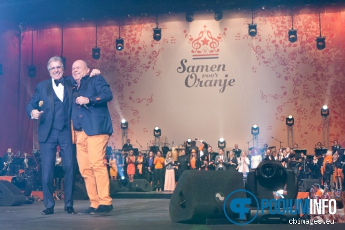 Foto Lee Towers op Samen voor Oranje - 30/4 - Ahoy