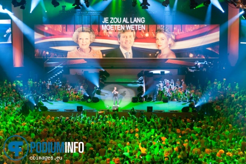 Gerard Joling op Nacht van Oranje - 29/04 - Ahoy foto