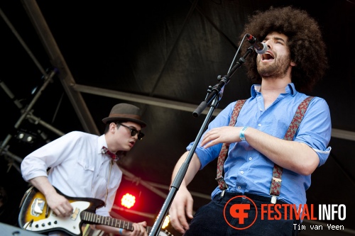 Rilan & The Bombardiers op Bevrijdingsfestival Utrecht 2013 foto