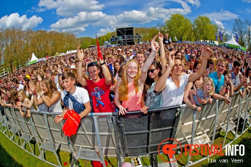 Nielson op Bevrijdingsfestival Utrecht 2013 foto