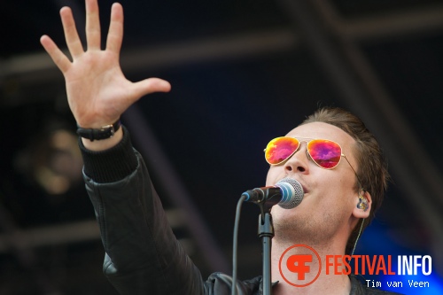 Handsome Poets op Bevrijdingsfestival Utrecht 2013 foto