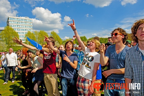 Rilan & The Bombardiers op Bevrijdingsfestival Utrecht 2013 foto