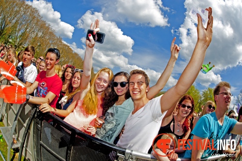 Nielson op Bevrijdingsfestival Utrecht 2013 foto