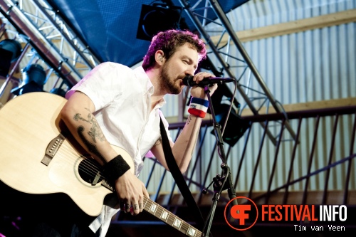 Frank Turner op Dauwpop 2013 foto