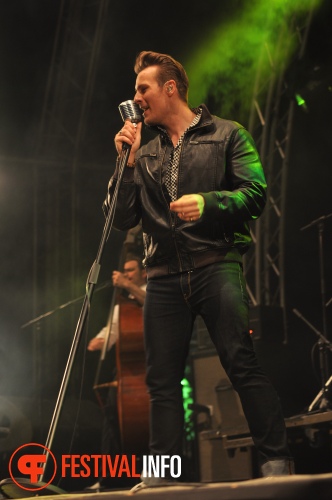 The Baseballs op Parkfeest Oosterhout 2013 foto