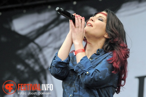 Foto Delain op Fortarock 2013