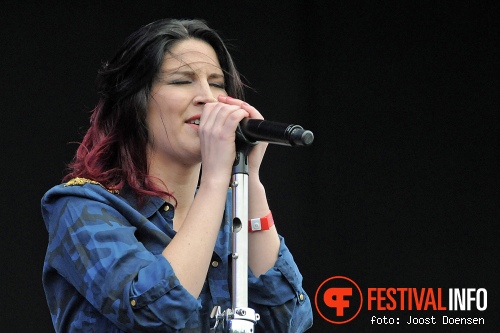 Delain op Fortarock 2013 foto