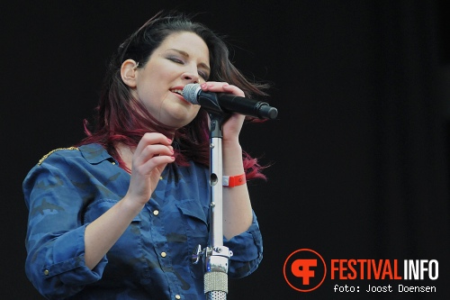 Delain op Fortarock 2013 foto