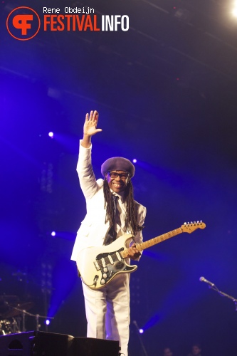 Nile Rodgers & Chic op Retropop 2013 foto