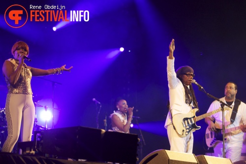 Nile Rodgers & Chic op Retropop 2013 foto