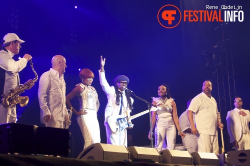 Nile Rodgers & Chic op Retropop 2013 foto