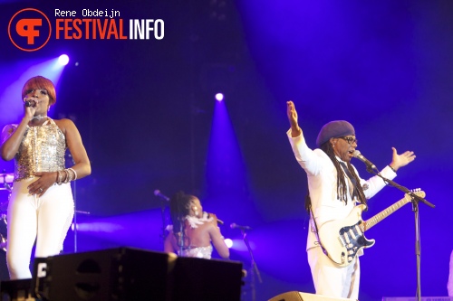 Nile Rodgers & Chic op Retropop 2013 foto