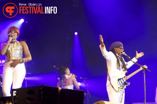 Nile Rodgers & Chic op Retropop 2013 foto