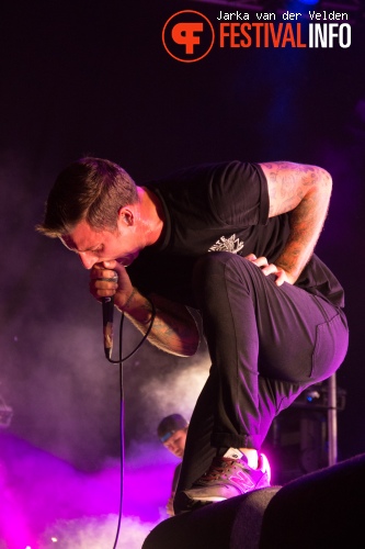 Parkway Drive op Jera On Air 2013 foto