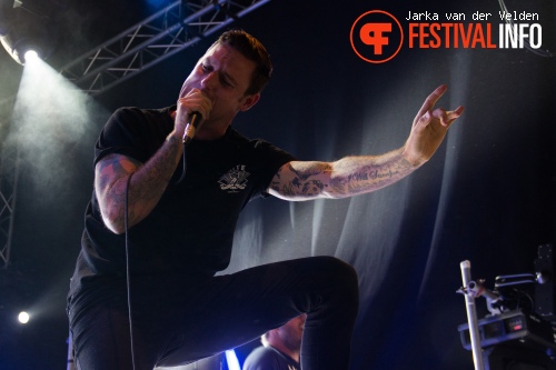 Parkway Drive op Jera On Air 2013 foto