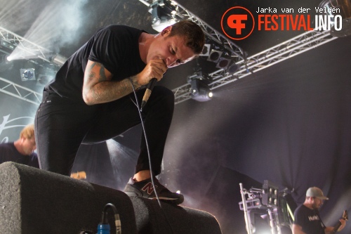 Parkway Drive op Jera On Air 2013 foto