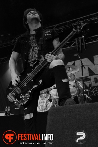 Asking Alexandria op Jera On Air 2013 foto