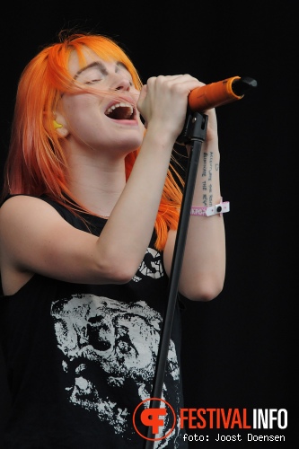 Paramore op Pinkpop 2013 - Vrijdag foto