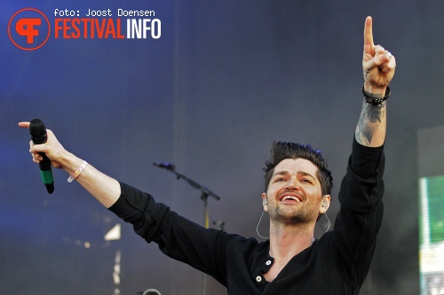 The Script op Pinkpop 2013 - Vrijdag foto