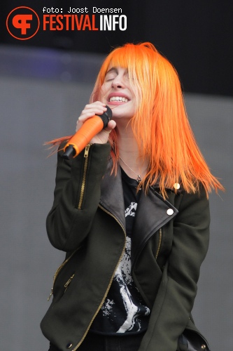 Paramore op Pinkpop 2013 - Vrijdag foto