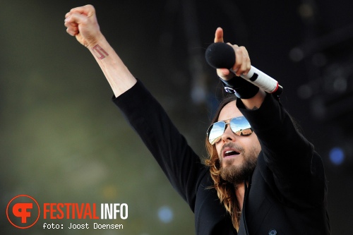 Thirty Seconds to Mars op Pinkpop 2013 - Zaterdag foto