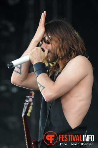 Thirty Seconds to Mars op Pinkpop 2013 - Zaterdag foto