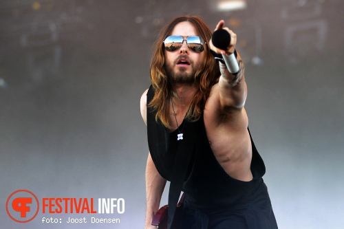 Thirty Seconds to Mars op Pinkpop 2013 - Zaterdag foto